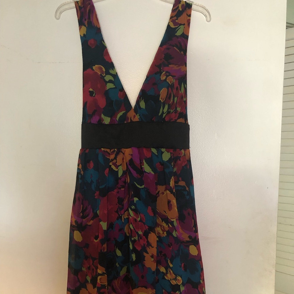 Floral cocktail dress